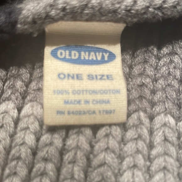 COPY - Old Navy men’s heavy cotton scarf 62x10 inches - Picture 2 of 2